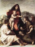 Andrea del Sarto Madonna della Scala oil on canvas